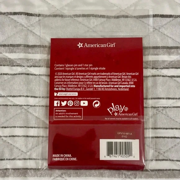 American Girl Pins For Girls Set - Picture 3 of 6